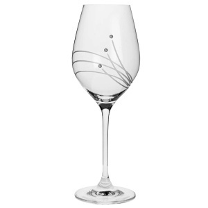 Sklenka 360 ml víno 6ks, Celebration Crystals, Paprsky