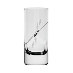Sklenka 70 ml panák 6ks, Swarovski, Bambus