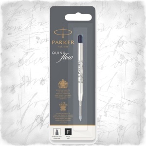 Náplň Parker QuinkFlow černá pro kuličkové tužky F,