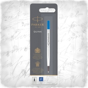 Náplň Parker Quink modrá pro rollery F