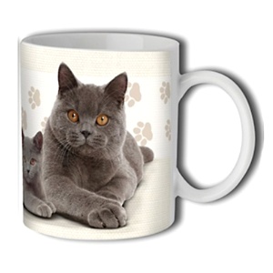 Hrnek 320 ml, Kočka britská