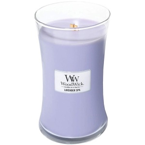 Svíčka WoodWick Lavender Spa, váza, velká