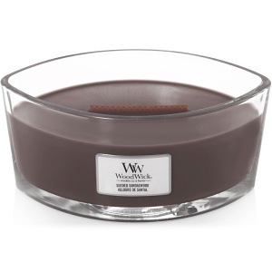 Svíčka WoodWick Sueded Sandalwood, loď