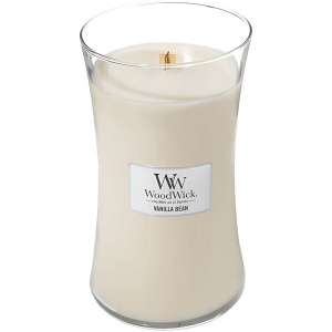 Svíčka WoodWick Vanilla Bean, váza, velká