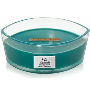 Svíčka WoodWick Juniper & Spruce, loď