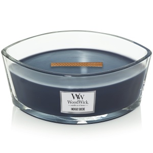 Svíčka WoodWick Indigo Suede, loď