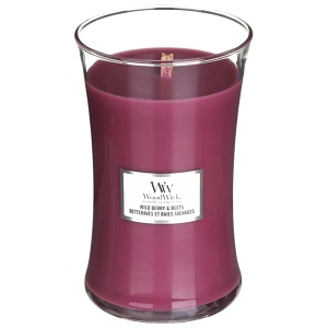 Svíčka WoodWick Wild Berry & Beets, váza, velká