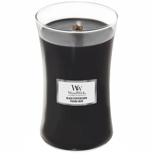 Svíčka WoodWick Black Peppercorn, váza, velká