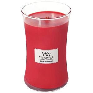 Svíčka WoodWick Crimson Berries, váza, velká