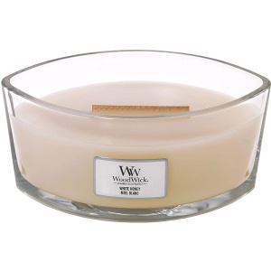 Svíčka WoodWick White Honey, loď