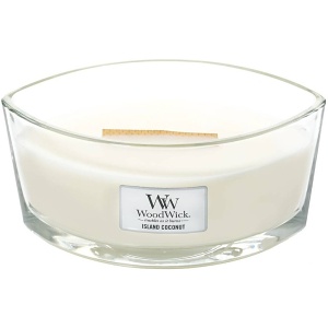 Svíčka WoodWick Island Coconut, loď