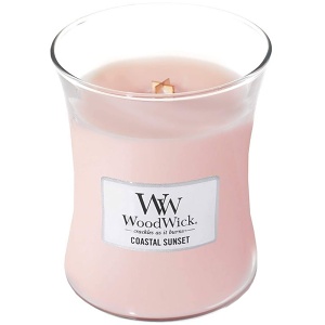 Svíčka WoodWick Coastal Sunset, váza, střední