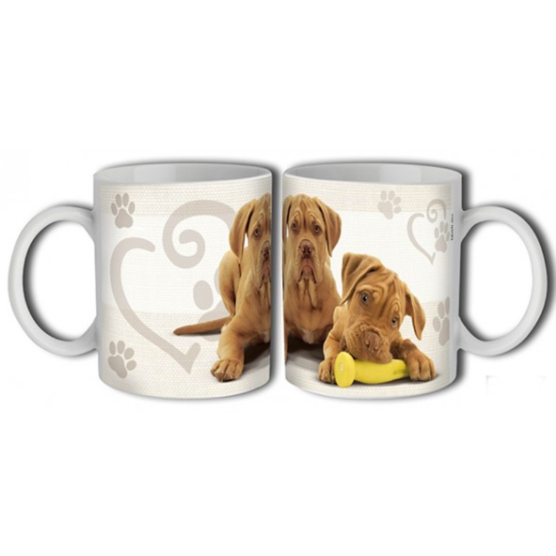 Hrnek 320 ml, Bordeauxská doga