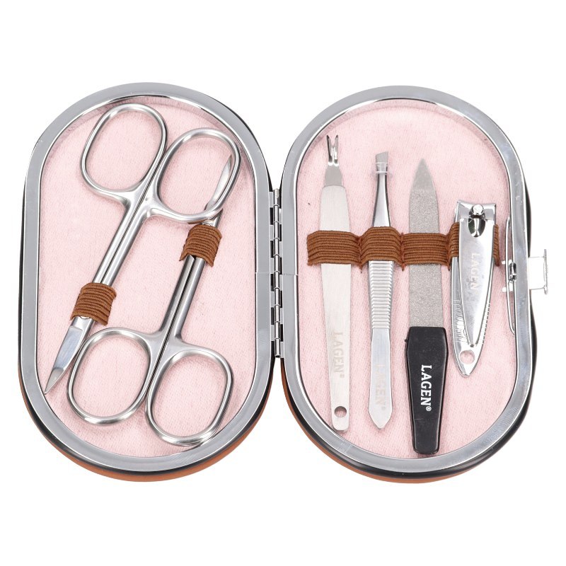 Manikúra LAGEN WS010 hnědá