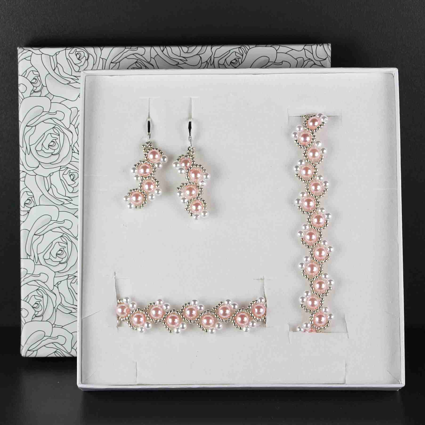 Sada náhrdelník + náramek + náušnice L005