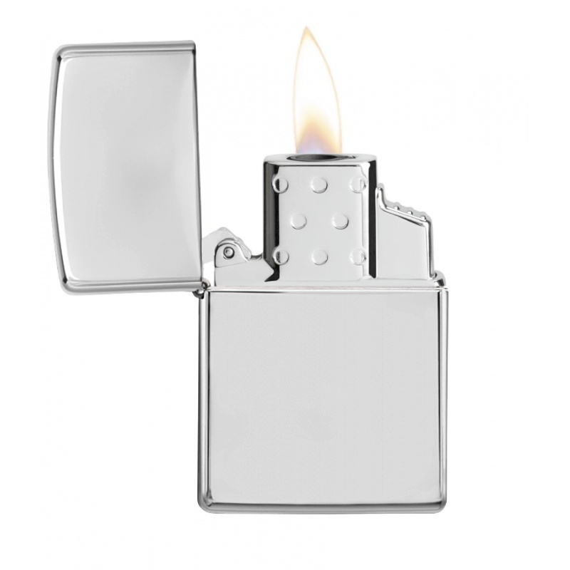 Zapalovač Zippo 22001 High Polish Chrome, plynový, jednotryskový