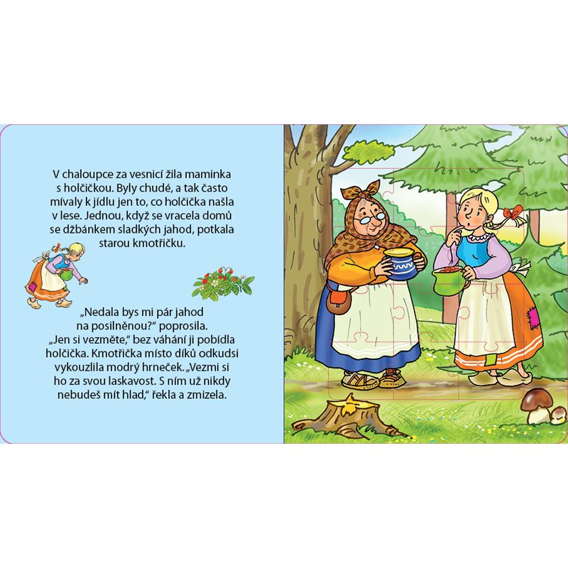Hrnečku vař – kniha s puzzle skládačkami