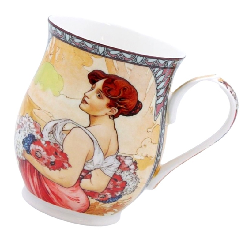 Hrnek 350 ml, Alfons Mucha, Léto