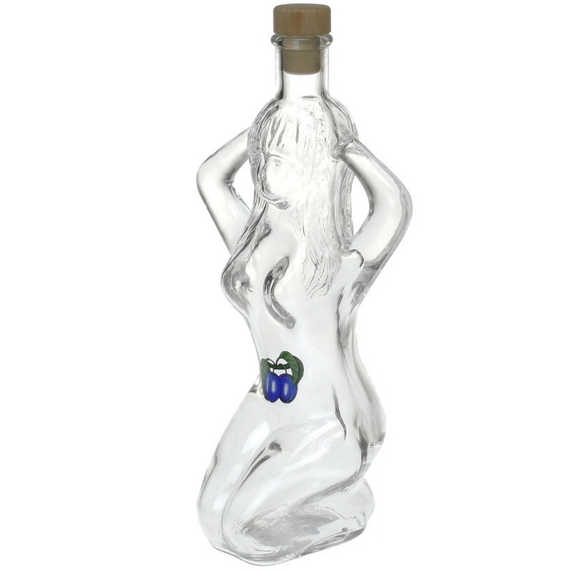 Skleněná láhev WOMAN 500 ml, švestky