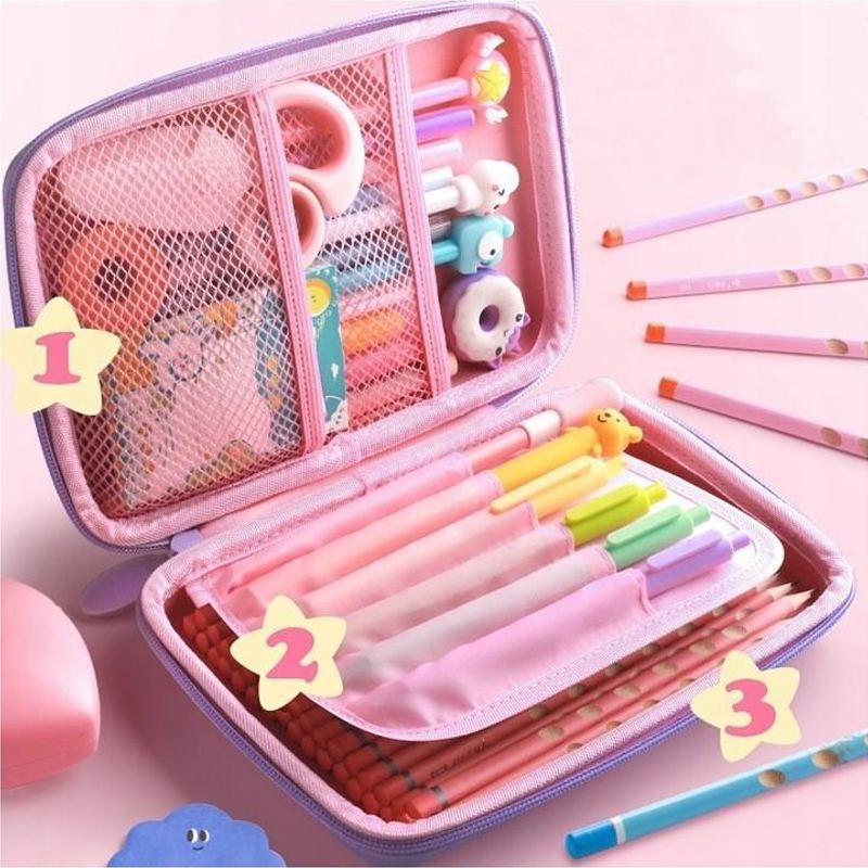 Penál dívčí 3D Jednorožec