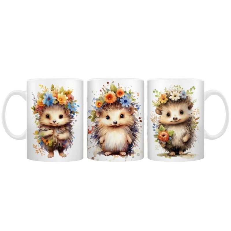 Hrnek 320 ml, Ježci