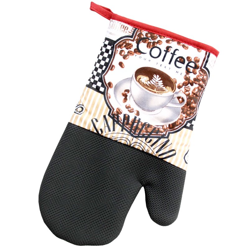 Chňapka kuchyňská s neoprenem 333 Cappuccino