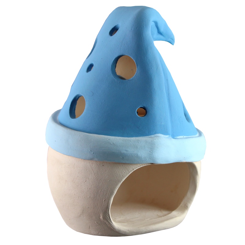 Keramický skřítek na svíčku