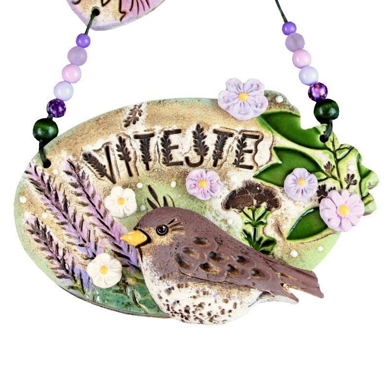 Tabulka Vítejte s ptáčkem