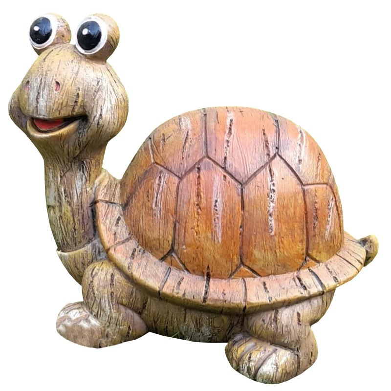 Dekorace Želva 15 cm wood design