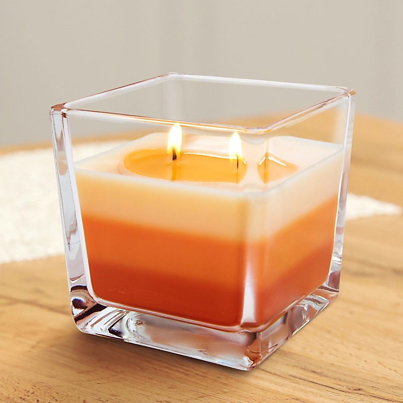 Vonná svíčka Bispol ve skle, 170 g, Orange