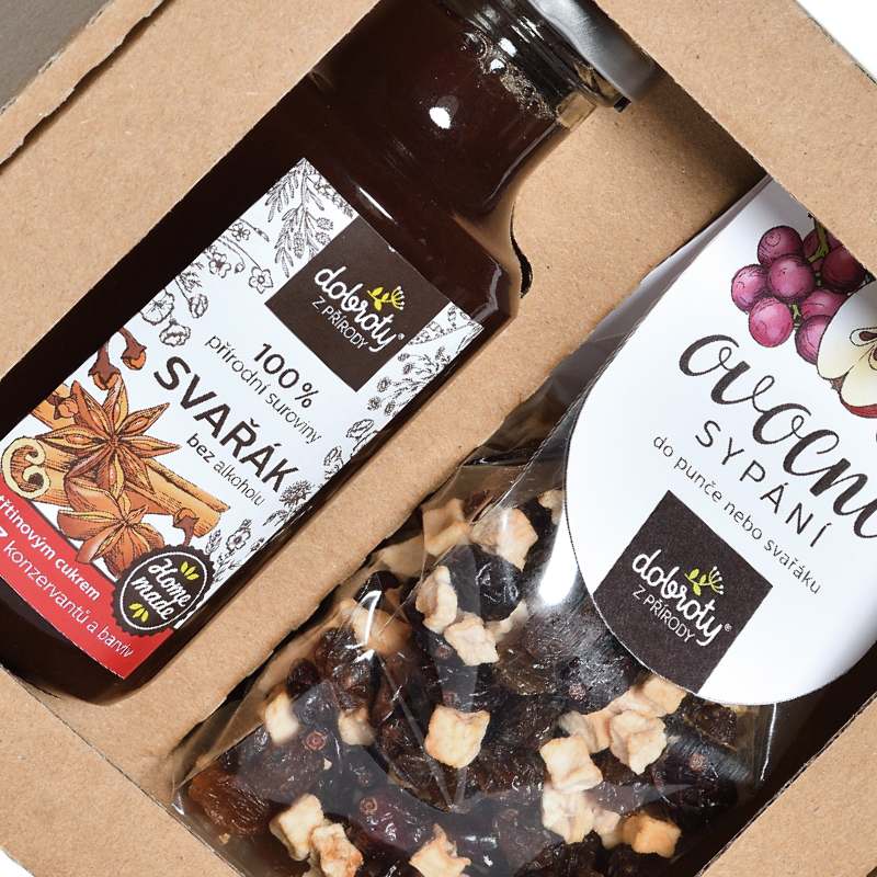 Dárkové balení se svařákem – Dobroty z přírody