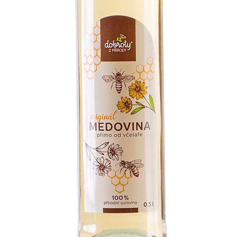 Medovina přímo od včelaře 0,5l – Dobroty z přírody