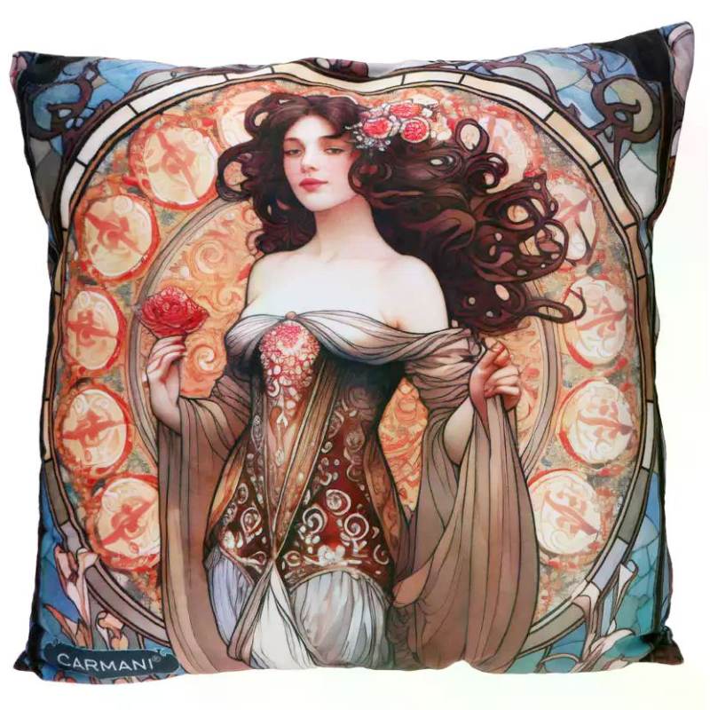 Polštářek Carmani 50x50, Alfons Mucha (97)
