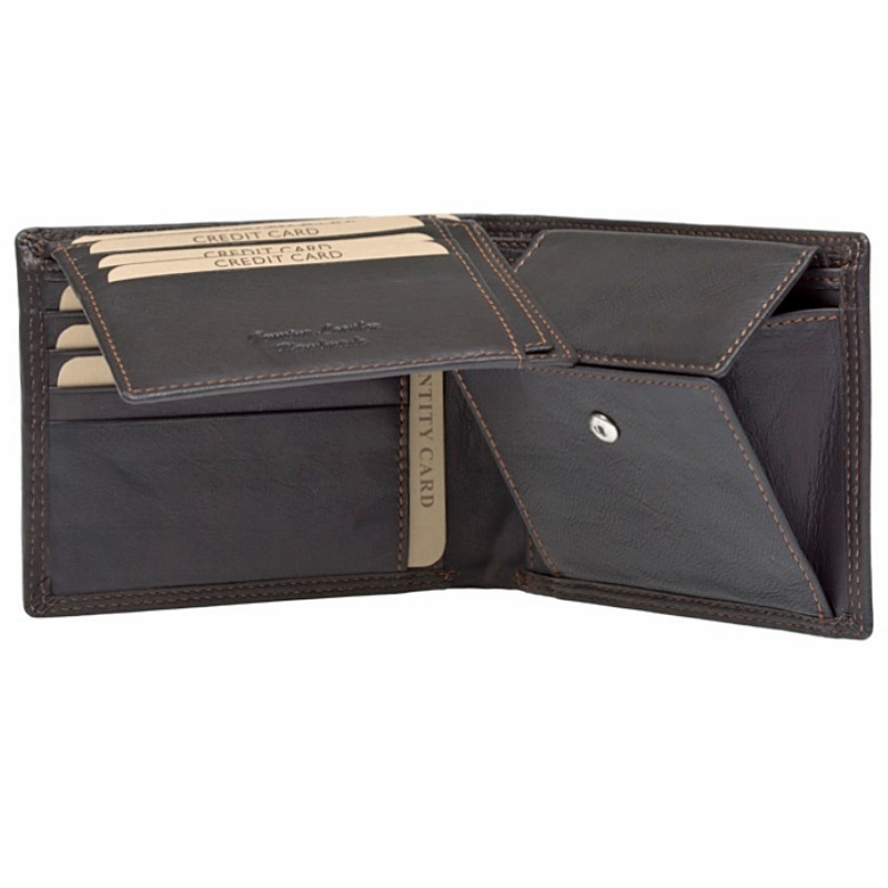 Pánská kožená peněženka L-1789 hnědá