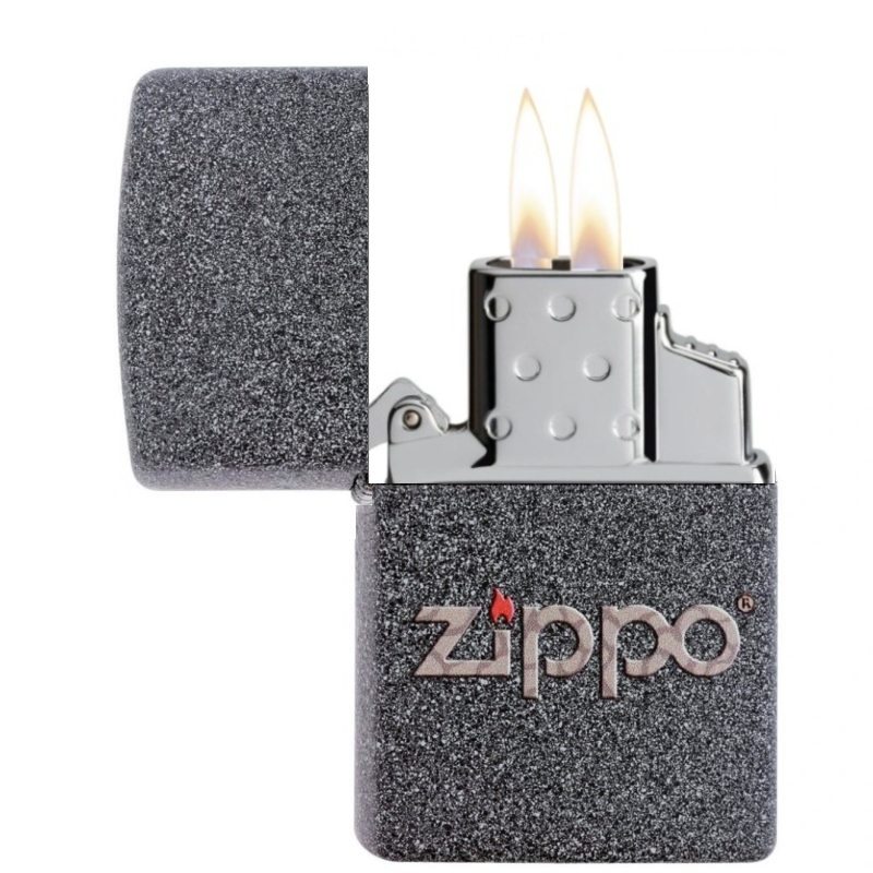 Zapalovač Zippo 26505 Snakeskin Zippo Logo, plynový, dvoutryskový