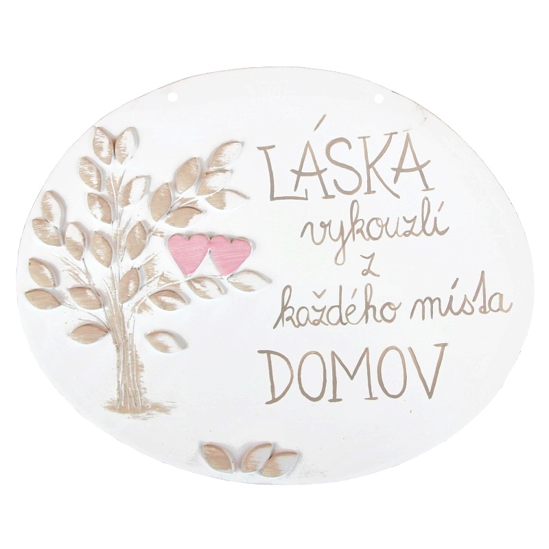 Ovál se stromem