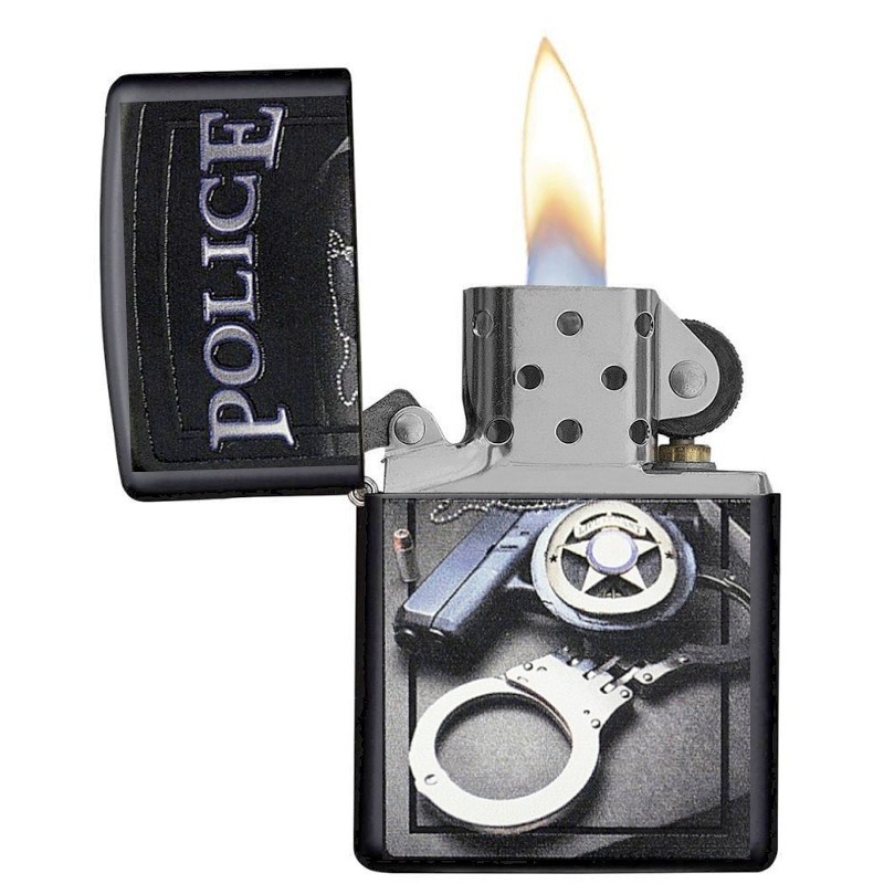 Zapalovač Zippo 26793 Law Enforcement, Black Matte