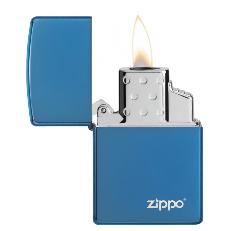 Zapalovač Zippo 27042 High Polish Blue ZL, plynový, jednotryskový