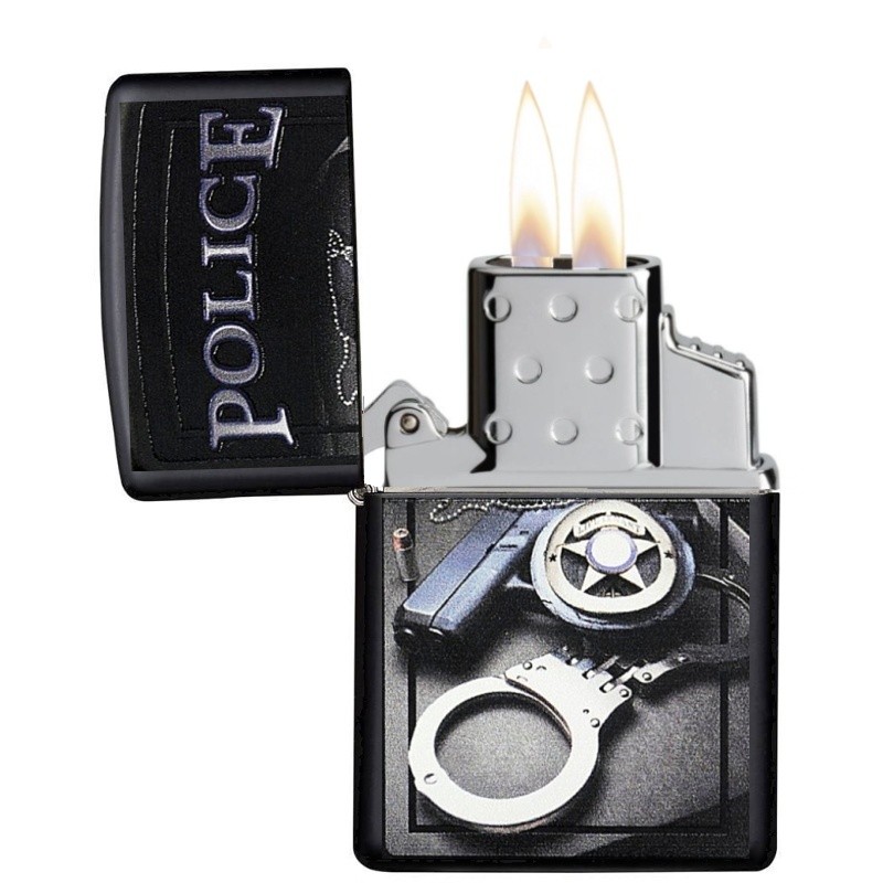 Zapalovač Zippo 26793 Law Enforcement, plynový, dvoutryskový