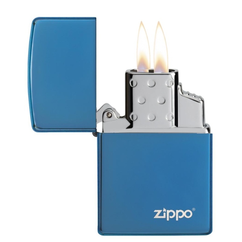 Zapalovač Zippo 27042 High Polish Blue ZL, plynový, dvoutryskový