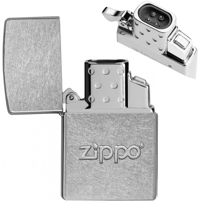 Zapalovač Zippo 25164 Zippo Stamp, plazmový, USB