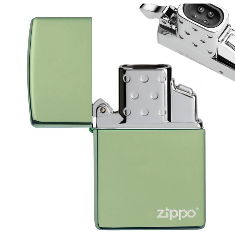 Zapalovač Zippo 26585 High Polish Green ZL, plazmový, USB