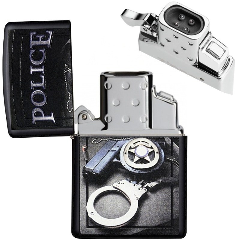 Zapalovač Zippo 26793 Law Enforcement, plazmový, USB