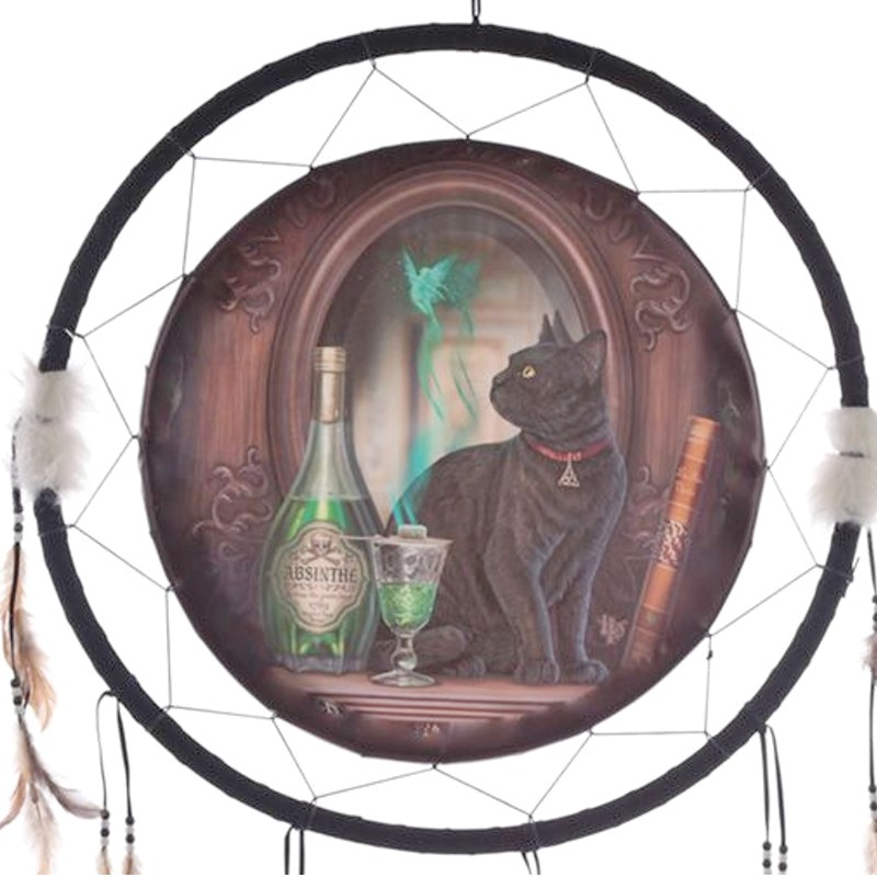 Lapač snů d33 Kočka a absinth