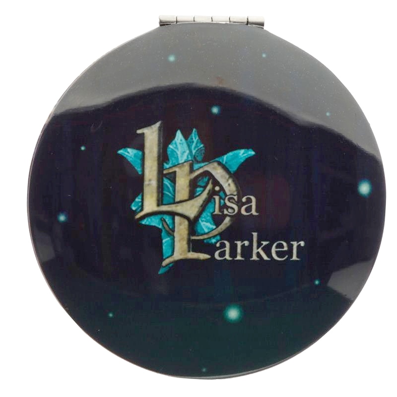 Dámské zrcátko d65 mm Kočka a absint