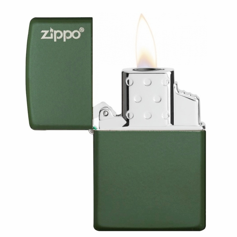 Zapalovač Zippo 26093 Green Matte ZL, plynový, jednotryskový