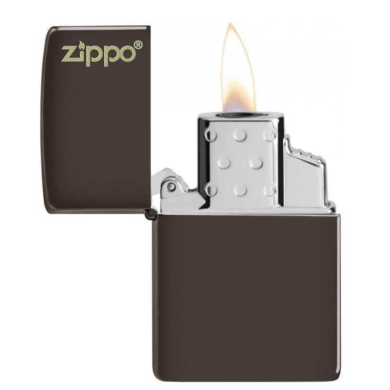 Zapalovač Zippo 26911 Brown ZL, plynový, jednotryskový