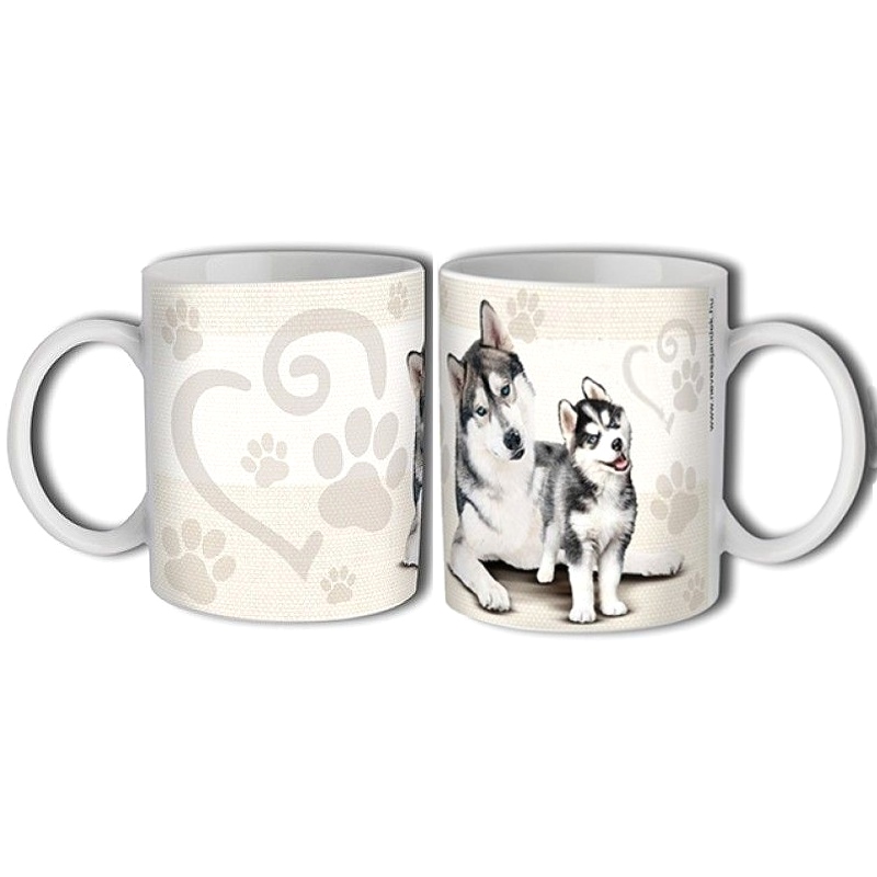 Hrnek 320 ml, Sibiřský husky