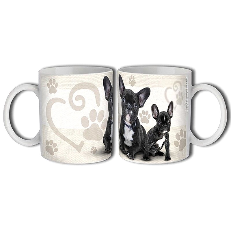 Hrnek 320 ml, Francouzský buldoček