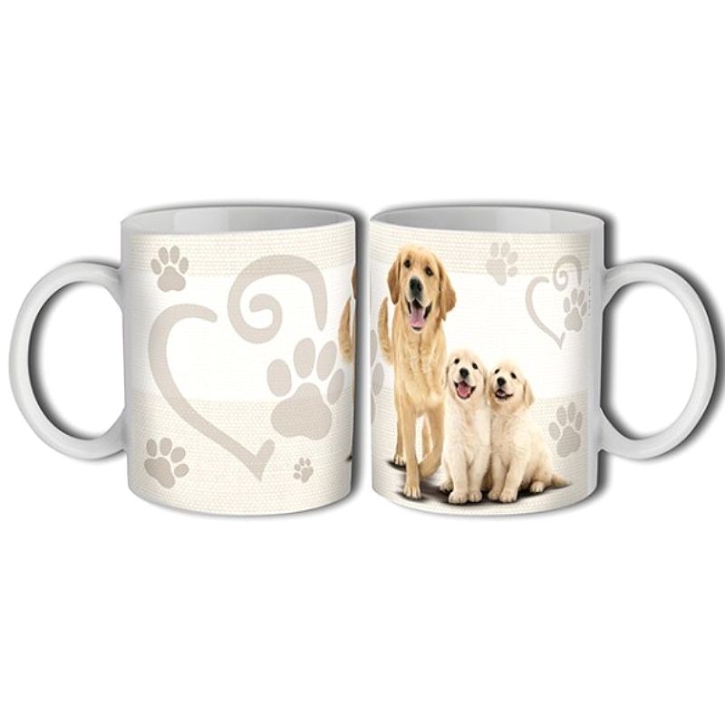 Hrnek 320 ml, Zlatý retrívr